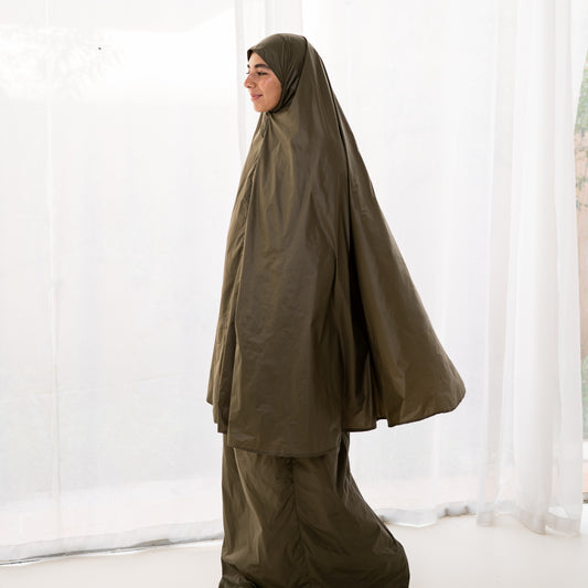 OLIVE POCKET PRAYER SET.